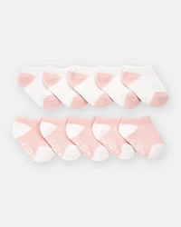 Baby 10-Pack No Show Socks