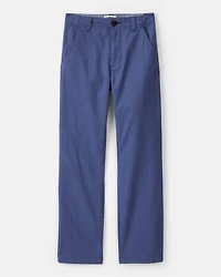 Boys Flat Front Fashion Pants