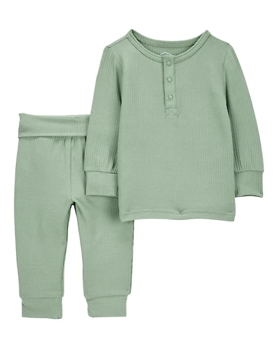 Baby 2-Piece PurelySoft Outfit Set