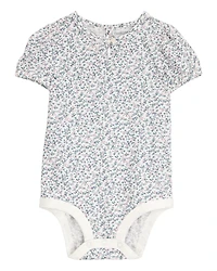 Baby Floral Short-Sleeve Bodysuit