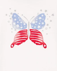 Girls Butterfly Graphic Tee