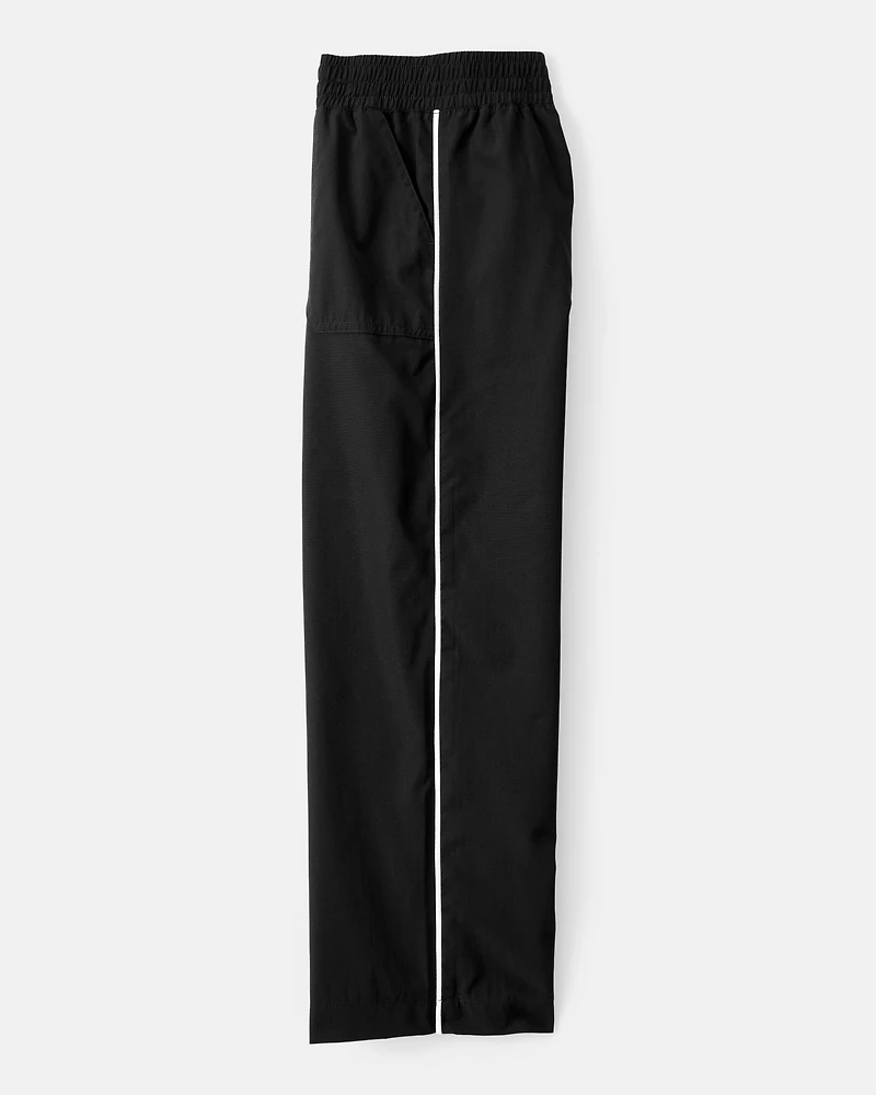 Girls Woven Active Pants - Black