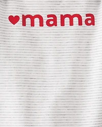 Baby Organic Cotton Mama Bodysuit