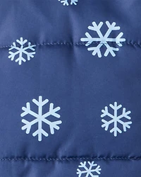 Toddler 2-Piece Bluey™ Hooded Snowsuit Jacket & Bib Set - Blue