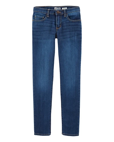 Kid Dark Wash Super Skinny-Leg Jeans