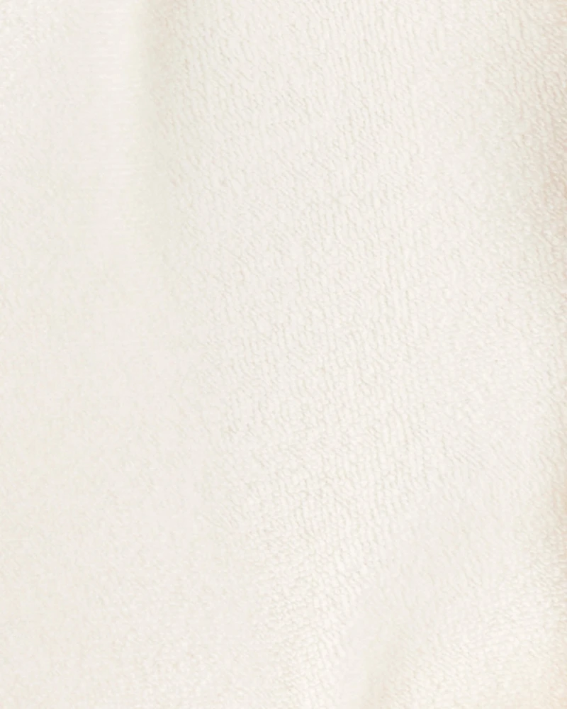 Baby Chick Hooded Terry Robe - Ivory