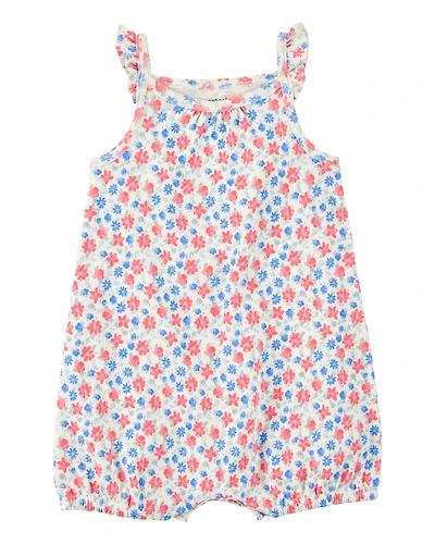 Baby Floral Cotton Romper