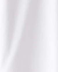 Toddler Scalloped Collar Long-Sleeve Shirt - White