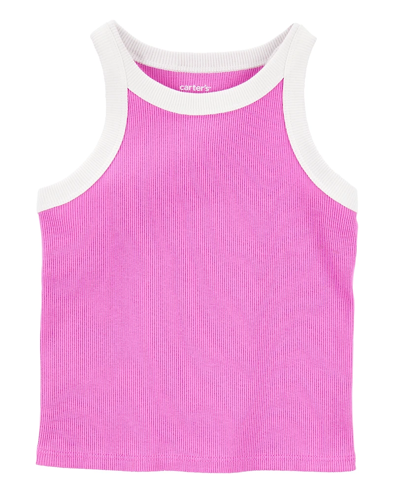 Toddler Ribbed Double Dutch Tank