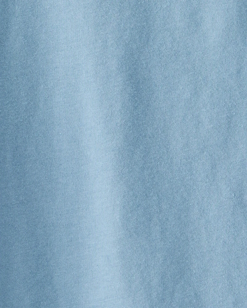 Girls Long-Sleeve Top - Blue