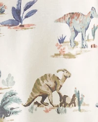 Baby Dinosaur Print Organic Cotton Pajamas Set