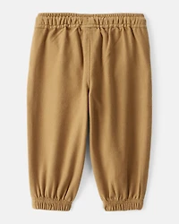 Baby Boy Herringbone Fashion Pants - Khaki