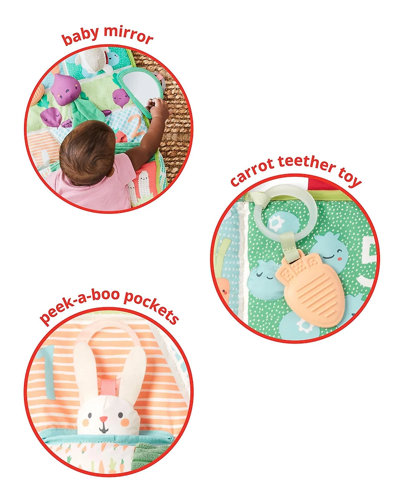Farmstand Tummy Time Activity Mat