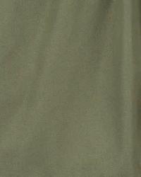 Toddler Pull-On Poplin Shorts - Olive
