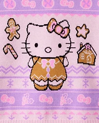 Girls Hello Kitty® Christmas Sweater - Pink