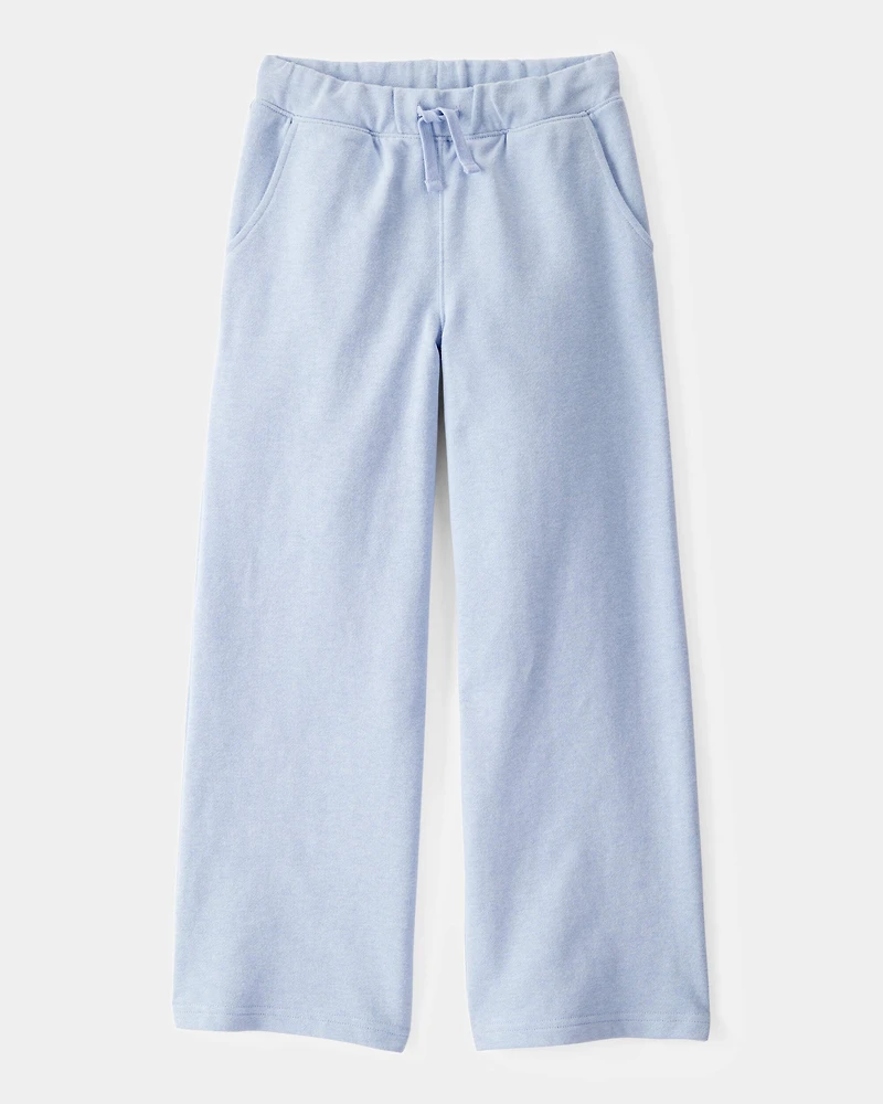 Kid French Terry Drawstring Pants