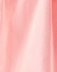 Toddler Girl Bow Long-Sleeve Top & Tulle Skirt Set - Pink