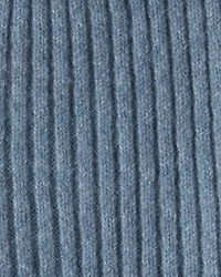 Baby Girl Ribbed Sweater Knit Pants - Blue