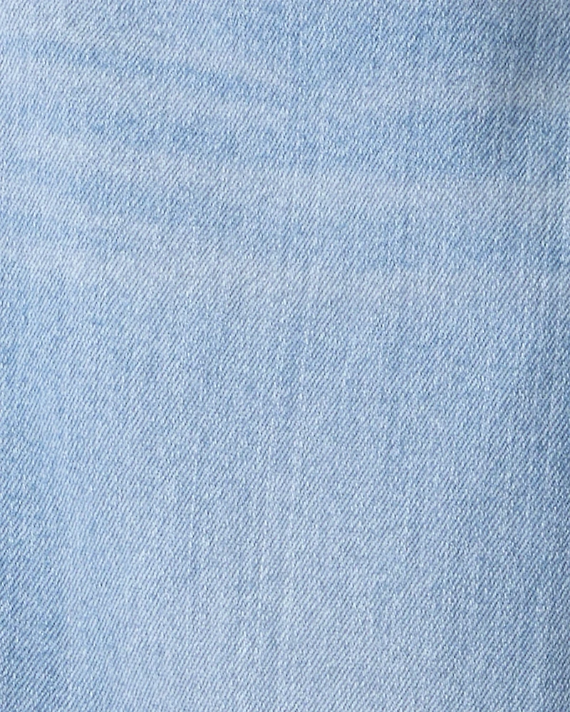 Boys Tapered Denim Jeans - Blue