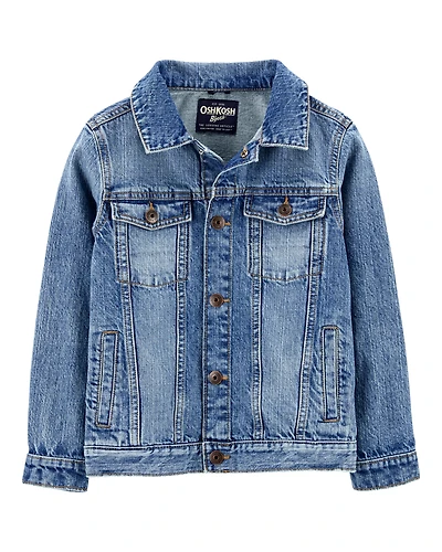 Kid Denim Jacket - Medium Wash