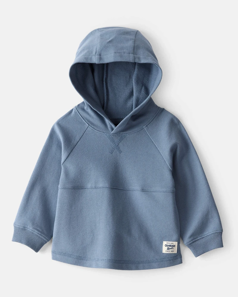 Baby Boy Long-Sleeve Hoodie - Blue
