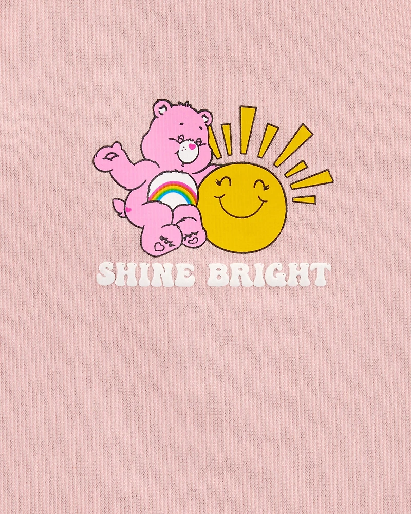 Kid Care Bears Graphic Tank - Pink