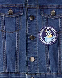 Baby Bluey Denim Jacket - Medium Wash