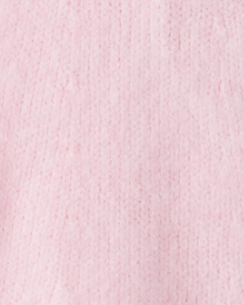 Girls Flared Sweater Knit Pants