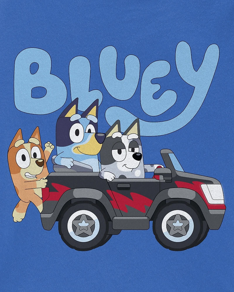 Toddler Bluey Graphic Tee - Blue