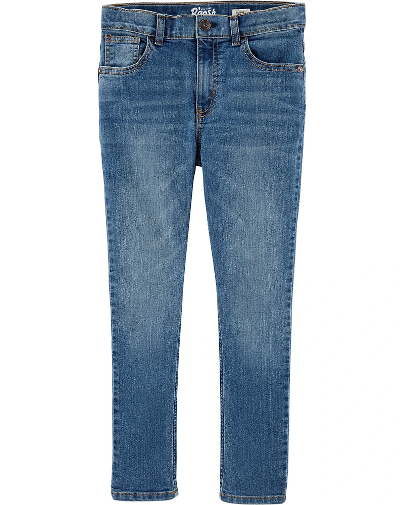 Kid Medium Blue Wash Skinny-Leg Jeans