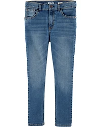 Kid Medium Blue Wash Skinny-Leg Jeans
