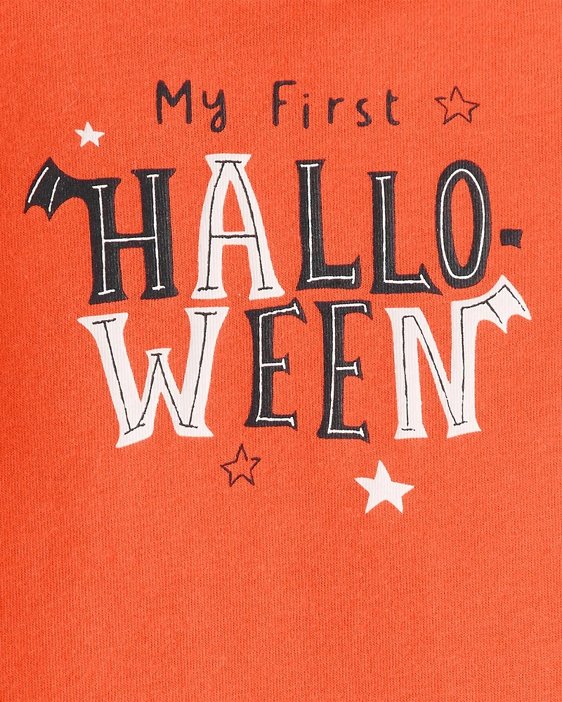 Baby My First Halloween Long-Sleeve Bodysuit - Orange