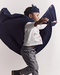 Toddler Lightning Bolt Dress Up Cape - Navy