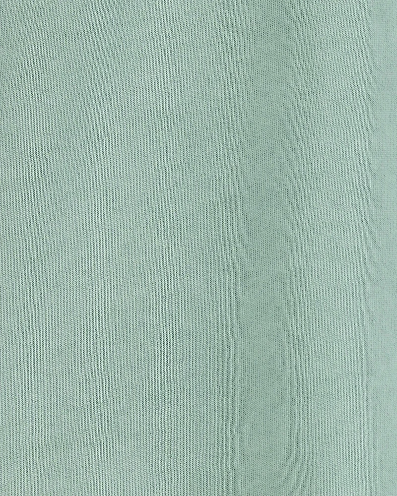 Kid Active Drawstring French Terry Skort - Green