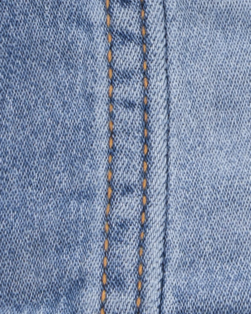 Baby Neutral Denim Jacket - Medium Wash