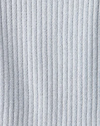 Baby Boy Ribbed Cotton Jumpsuit - Blue