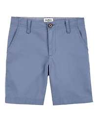 Boys Flat-Front Shorts