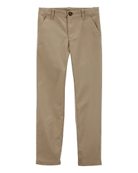 Kid Flat-Front Pants