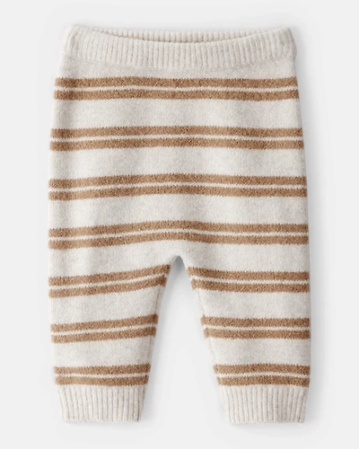 Baby Boy Striped Sweater Knit Pants