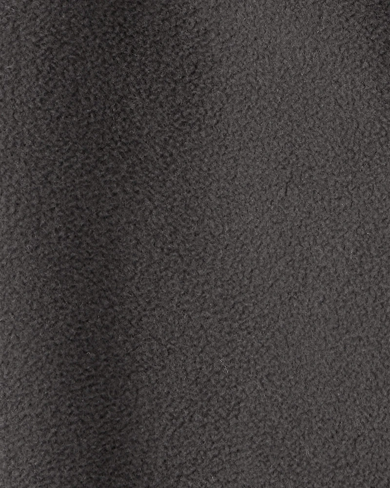 Baby Boy Fleece Joggers - Black