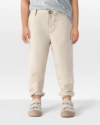 Toddler Linen Pants Made with Organic Cotton