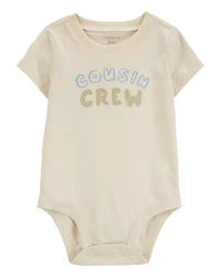 Baby Cousin Crew Short-Sleeve Bodysuit