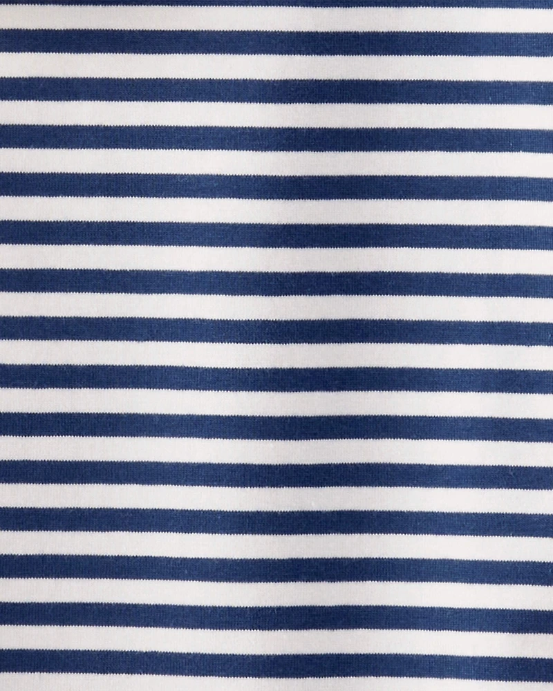 Kid 2-Pack Organic Cotton Coastal Knit Tees