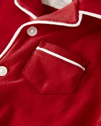 Baby Organic Cotton Coat Style Pajamas