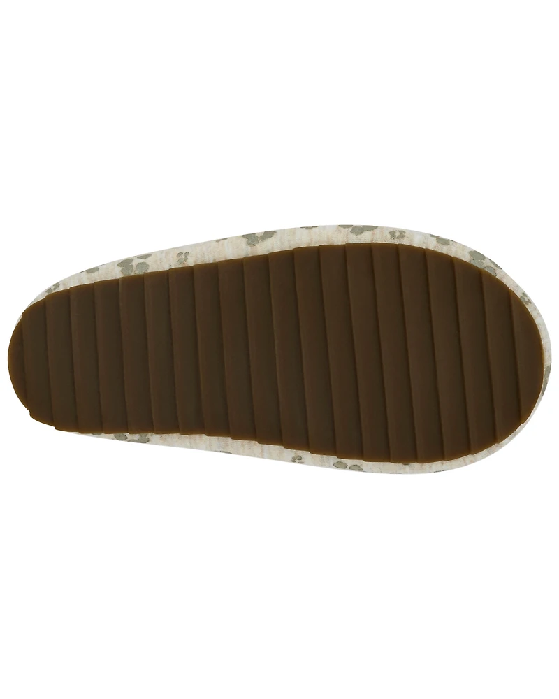 Leopard Slipper Shoes