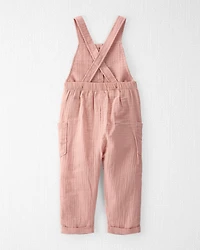 Toddler Organic Cotton Gauze Overalls