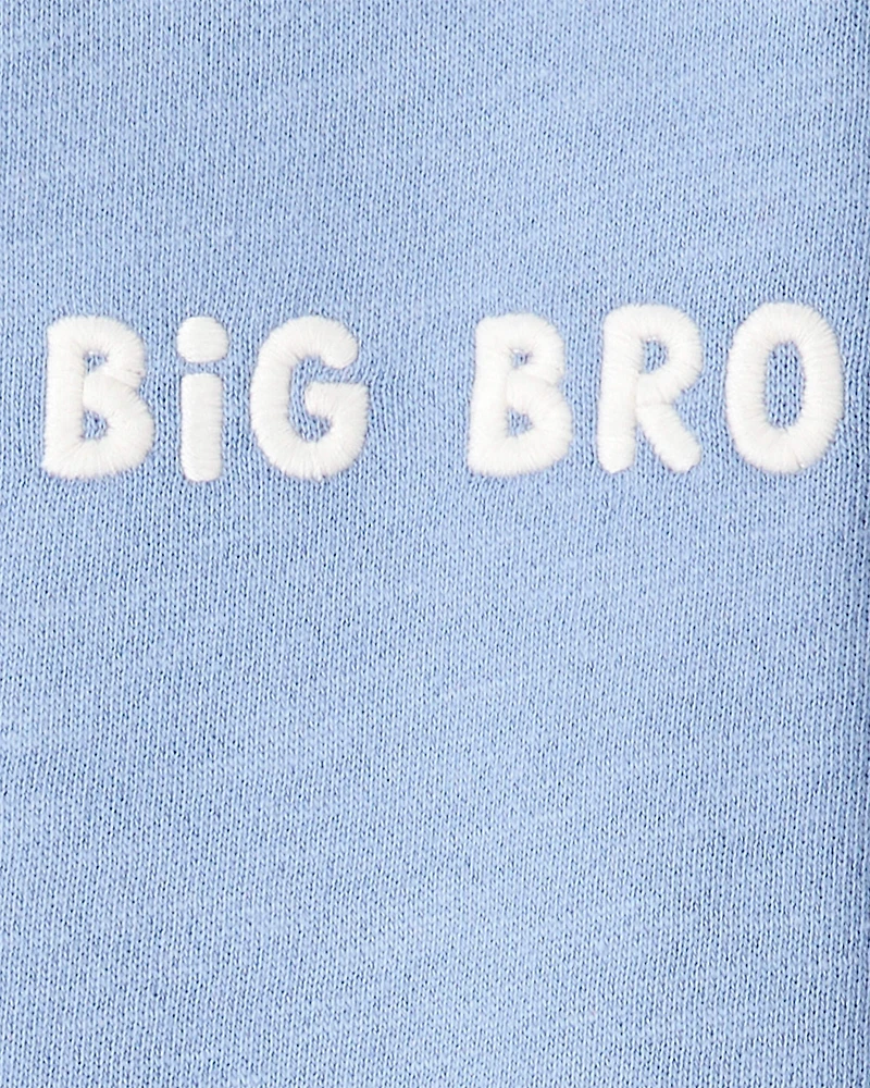 Toddler Organic Cotton Big Bro Sweatshirt