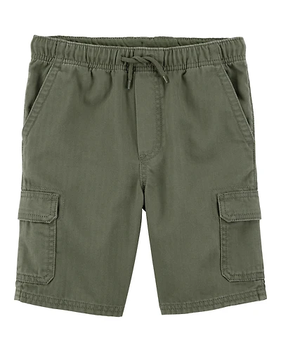 Kid  Cargo Utility Shorts - Olive