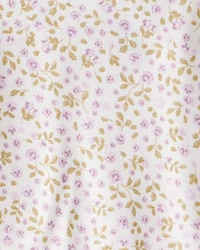 Toddler Organic Cotton  Pajamas in Botanic Muse Print