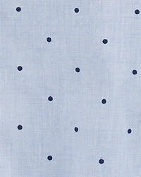 Baby Polka-Dot Button-Front Bodysuit